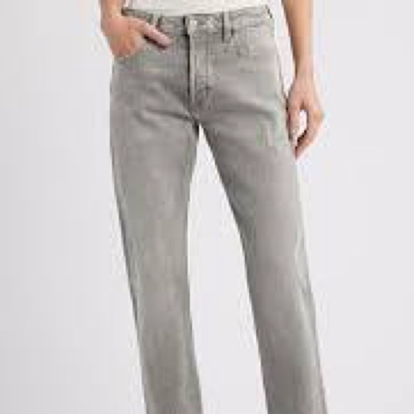 Women’s theory gray jeans size 6 straight leg - Picture 1 of 7